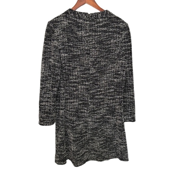 Chaps Paola Long Sleeve Boucle Sweater Dress Size 16 - Picture 3 of 13